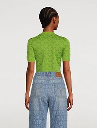 La Greca Jacquard T-Shirt