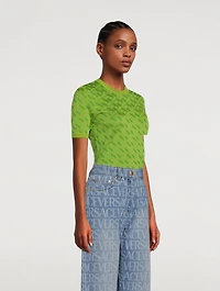 La Greca Jacquard T-Shirt