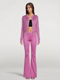 La Greca Jacquard Cardigan