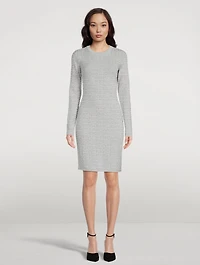 Metallic 4G Jacquard Midi Dress