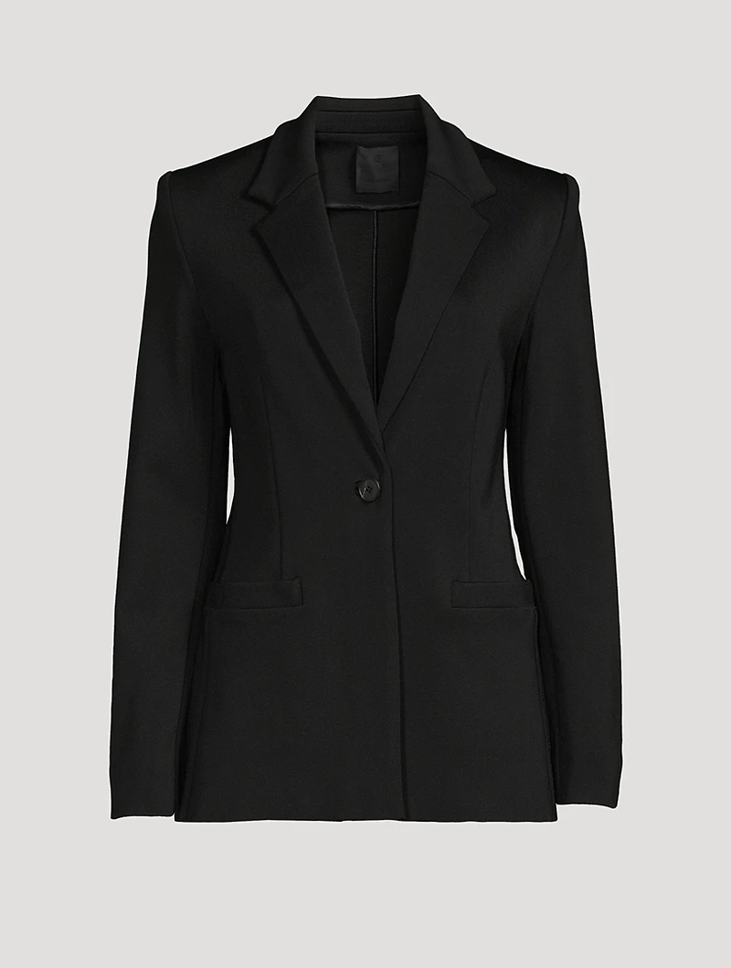 Slim Mesh Blazer