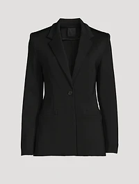 Slim Mesh Blazer