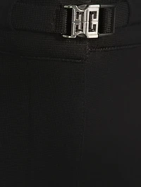 Flared Jersey Trousers