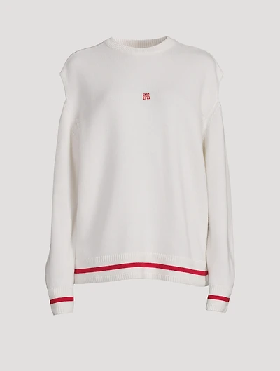 Cut-Out 4G Cashmere Sweater