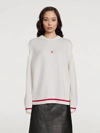 Cut-Out 4G Cashmere Sweater