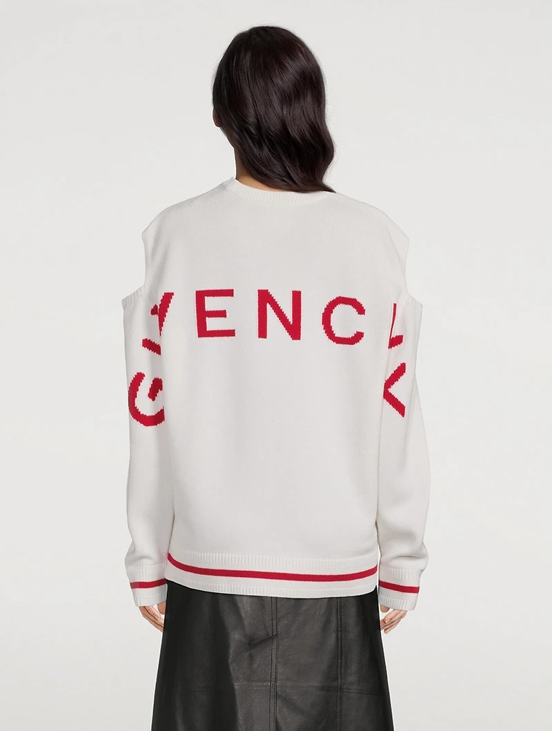 Cut-Out 4G Cashmere Sweater
