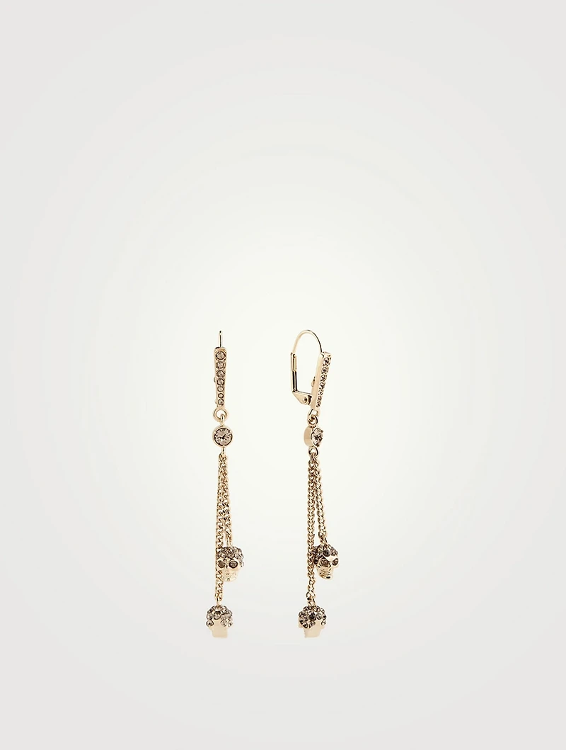 Skull Drop Earrings