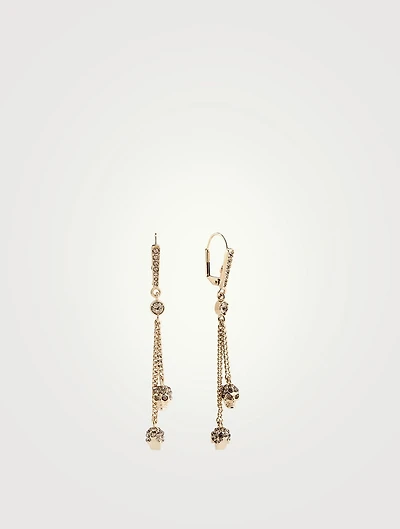 Skull Drop Earrings