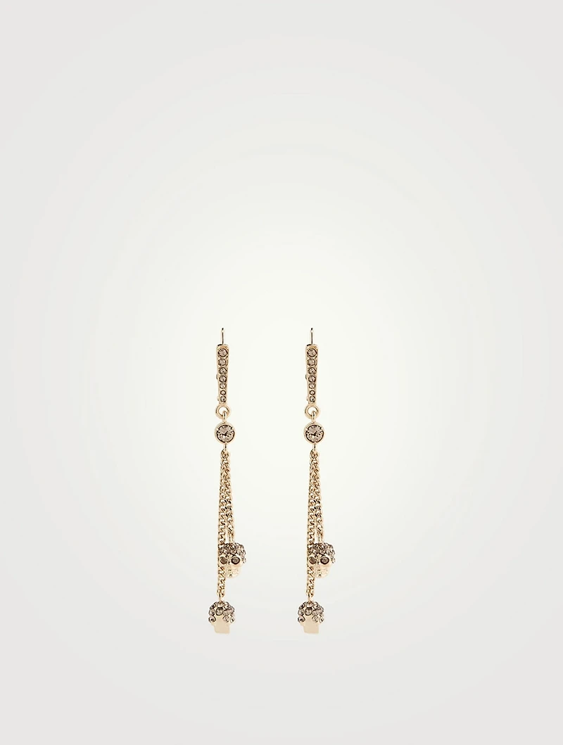 Skull Drop Earrings
