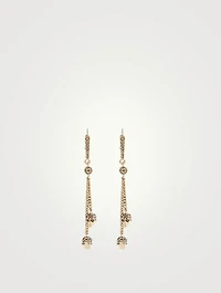 Skull Drop Earrings