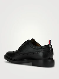 Classic Grained Leather Longwing Brogue Shoes