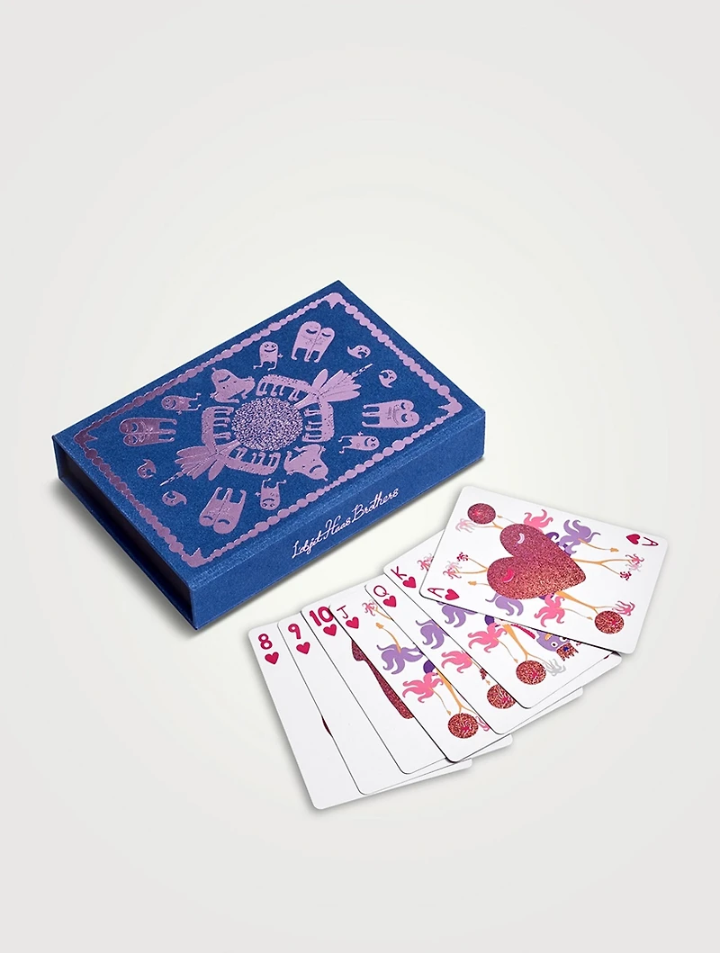 Set Of Two Haas Playing Cards