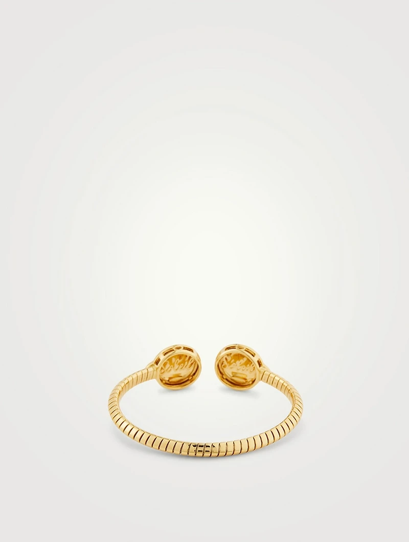 Soleil Gold Double Bangle