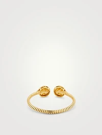 Soleil Gold Double Bangle