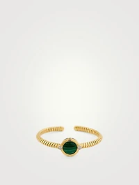Soleil Exotic Malachite Single Bangle