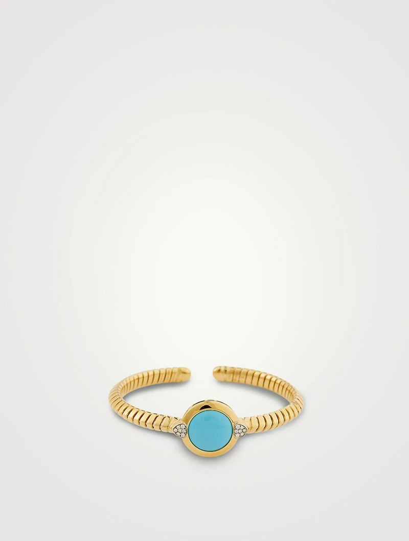 Soleil Exotic Turquoise Single Bangle