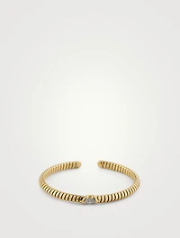 Trisolina Pavé Diamond Bangle