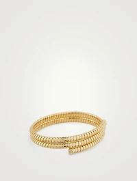 Trisolina Triple Pavé Diamond Bangle