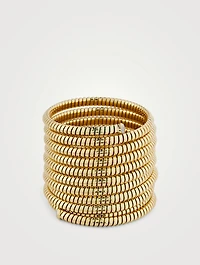 Trisolina 10 Row Pavé Diamond Bangle