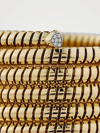 Trisolina 10 Row Pavé Diamond Bangle