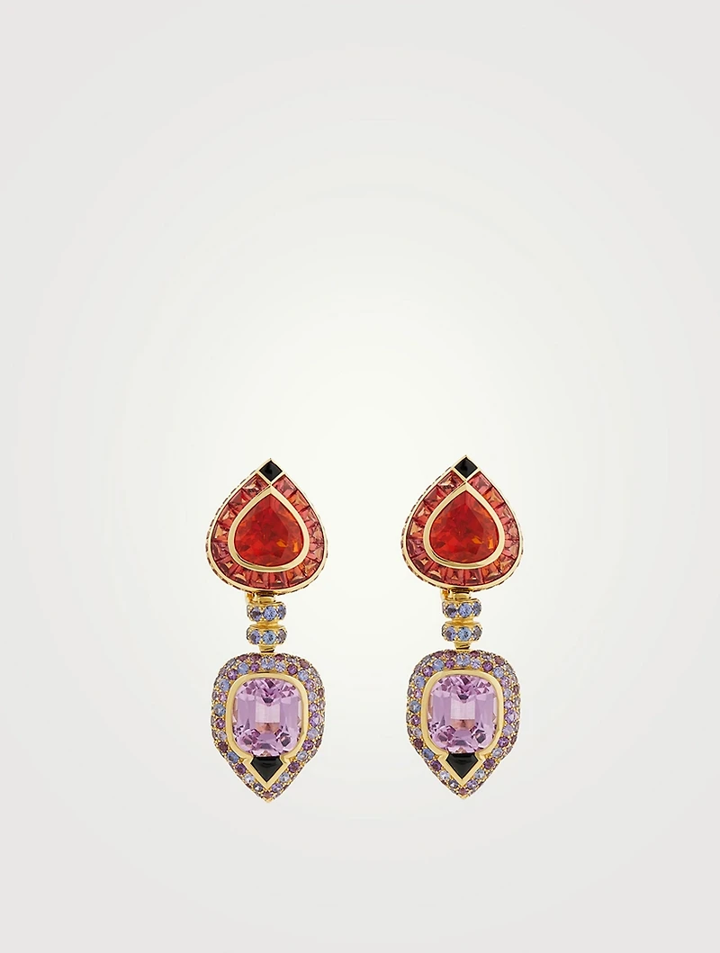 Lupa Kunzite Earrings