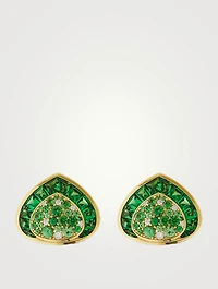 Dora Tsavorite Earrings