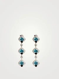 Umbra Blue Zircon Earrings