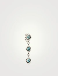 Umbra Blue Zircon Earrings