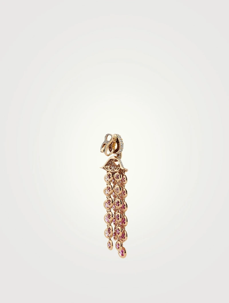 Pink Small Pampilles Earrings