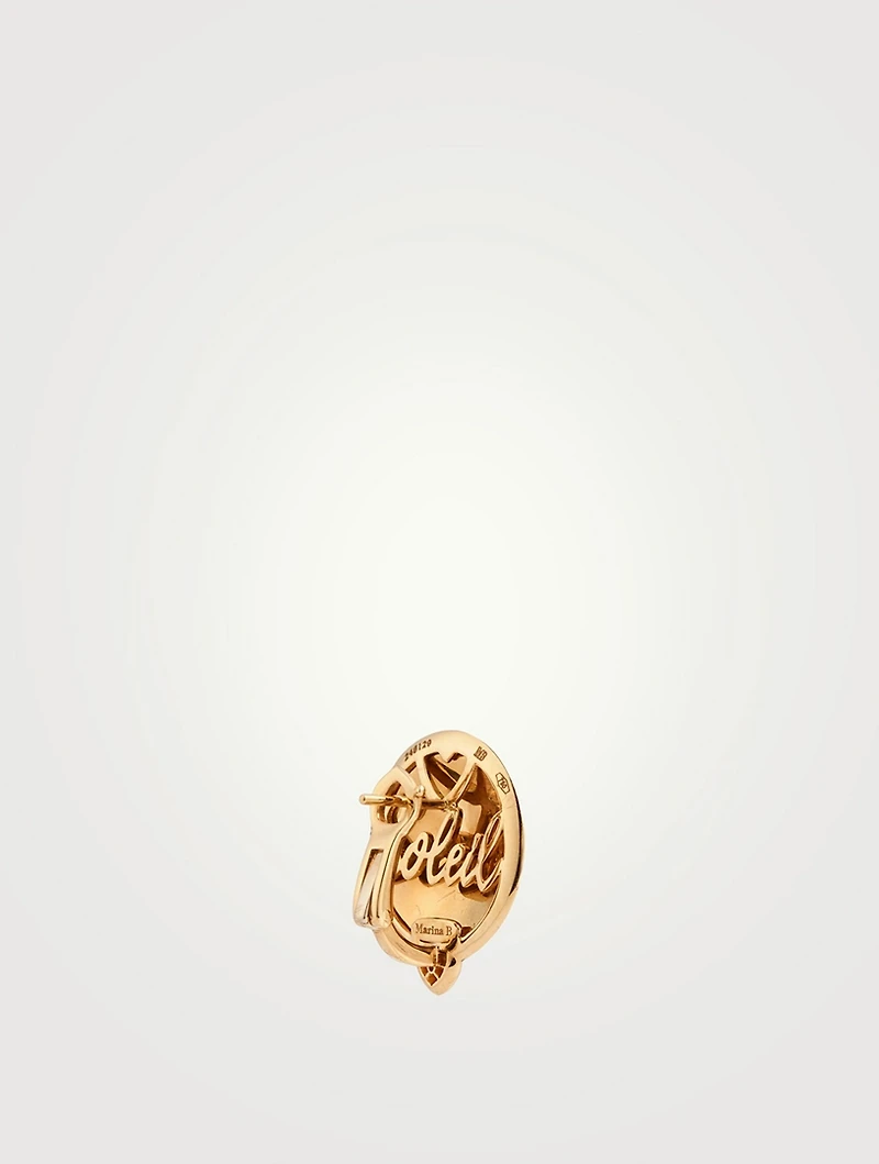 Soleil Gold Stud Earrings