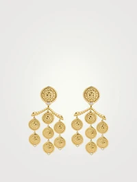 Soleil Gold Chandelier Earrings