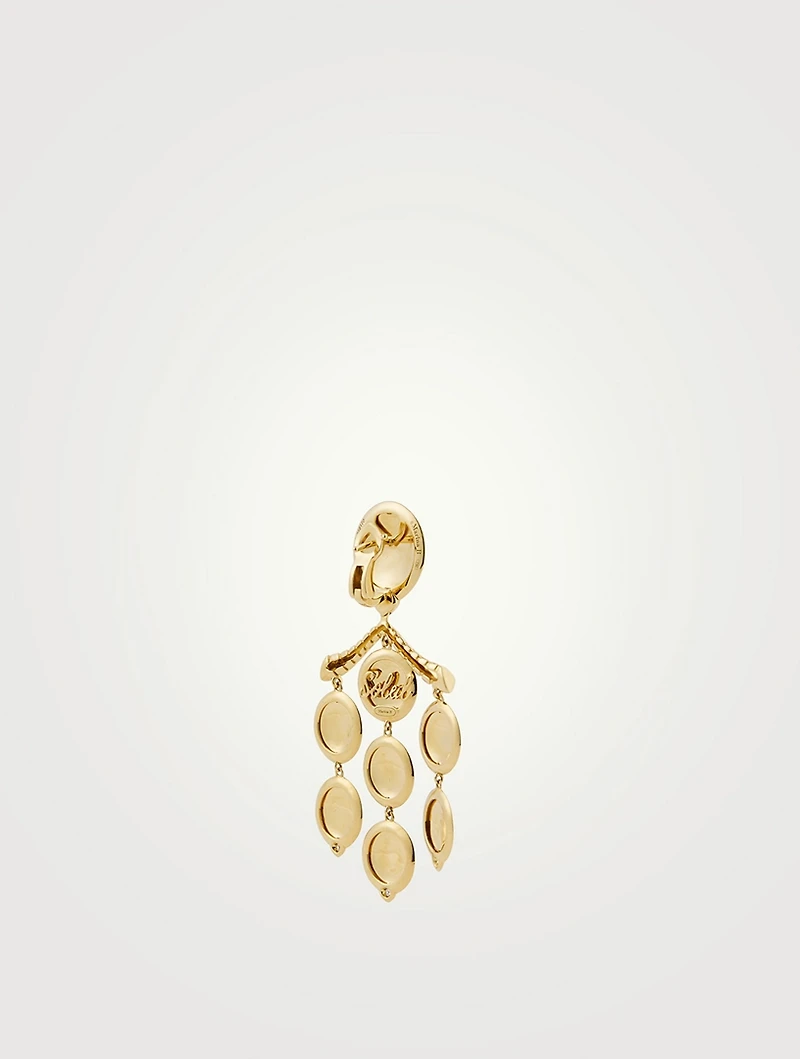 Soleil Gold Chandelier Earrings