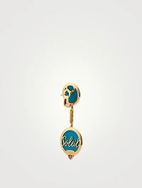 Soleil Turquoise Long Earrings
