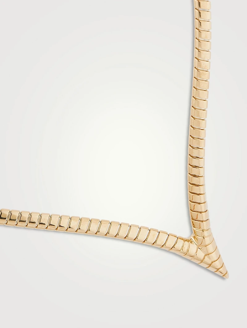 Trisolina V Shaped Collar