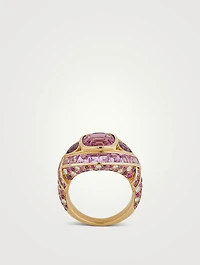 Zipna Pink Spinel Ring