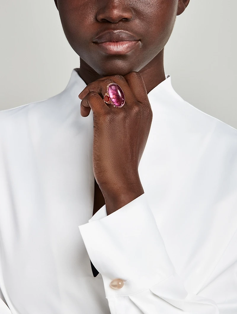 Pacila Pink Tourmaline Ring