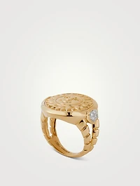 Soleil Gold Coin Ring