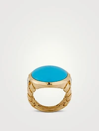 Soleil Turquoise Ring