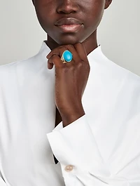 Soleil Turquoise Ring