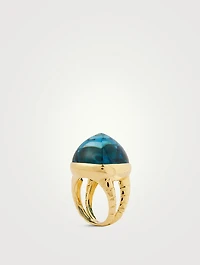 Tigella Blue Topaz Ring