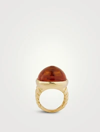 Tigella Citrine Ring