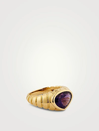 Timo Amethyst Ring
