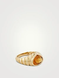 Timo Citrine Ring