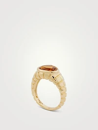 Timo Citrine Ring