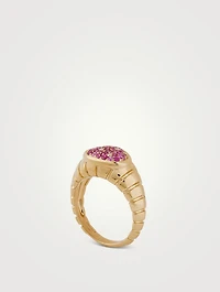 Timo Rubies Pavé Ring