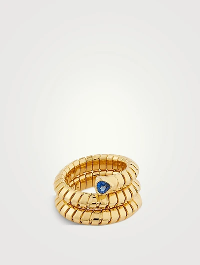 Trisola Sapphire Ring