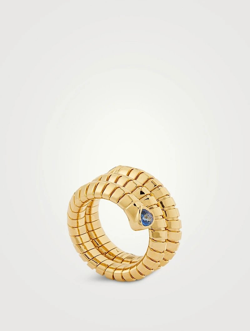 Trisola Sapphire Ring