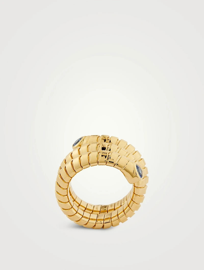 Trisola Sapphire Ring