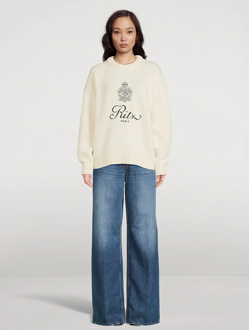 Frame x Ritz Paris Cashmere Sweater