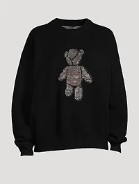 Crystal Beiress Wool Sweater